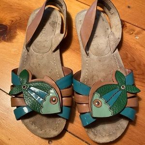 Authentic Prada Fish Sandals